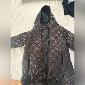 Black quilted jacket never worn